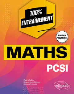 Mathématiques PCSI - Nouveaux programmes