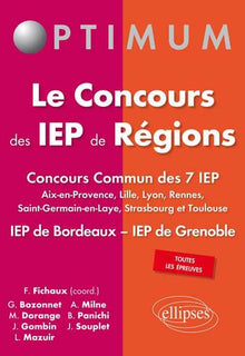 Le concours des IEP de régions