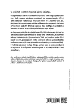 Introduction à la science ostéopathique - Approche épistémologique