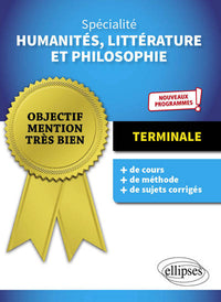 Spécialité humanités, littérature et philosophie - Terminale