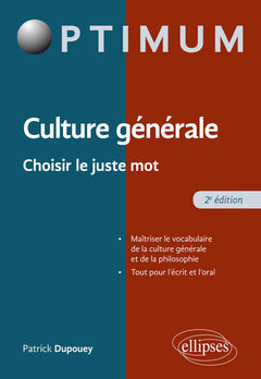 Culture générale - Choisir le juste mot