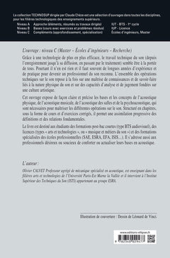 Bases et concepts des techniques du son