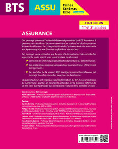BTS Assurance: Tout en un 1re et 2e années
