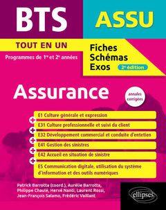 BTS Assurance: Tout en un 1re et 2e années