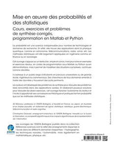 Mise en œuvre des probabilités et des statistiques