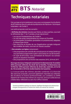BTS notariat - Techniques notariales
