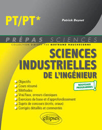 Sciences industrielles de l'ingénieur PT/PT*