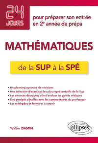Mathématiques de la Sup à la Spé