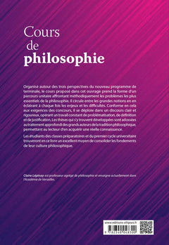 Cours de philosophie. Trois perspectives. CPGE, Université, concours