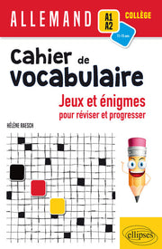 Allemand. Cahier de vocabulaire