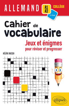 Allemand. Cahier de vocabulaire