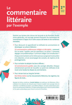 Le commentaire littéraire par l'exemple