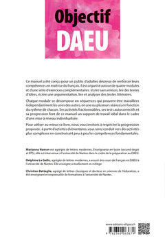 Mise à niveau pré-DAEU Français