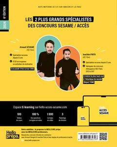 Le grand manuel du concours SESAME