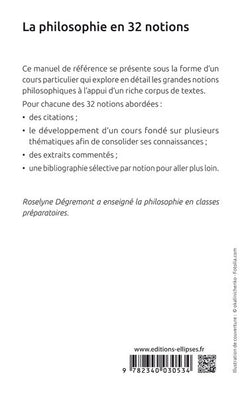 La philosophie en 32 notions