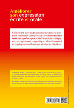 Améliorer son expression écrite et orale. Toutes les clés