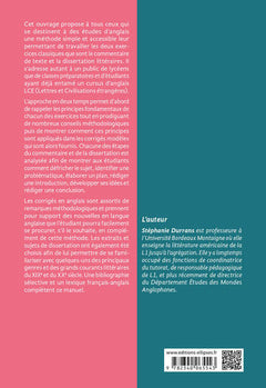 Le commentaire et la dissertation en littérature de langue anglaise
