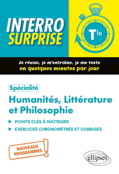 Spécialité Humanités, Littérature et Philosophie - Terminale - Nouveaux programmes