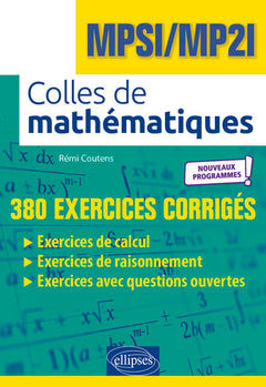 Colles de mathématiques - MPSI/MP2I