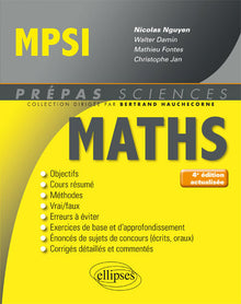 Mathématiques MPSI