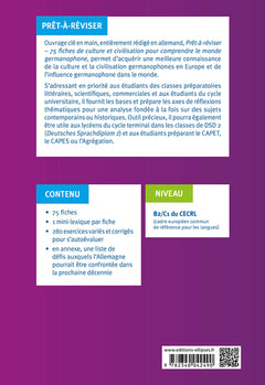 Allemand 75 culture et civilisation pour comprendre le monde germanophone