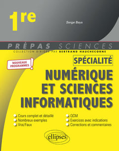 Spécialité Numérique et sciences informatiques - Première