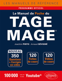 Le Manuel de poche du Tage Mage® - 120 fiches de cours, 350 questions + corrigés en vidéo