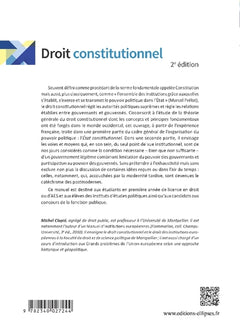 Droit constitutionnel. Théorie générale