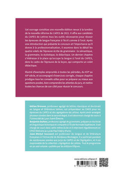 Les épreuves de langue française au CAPES de Lettres