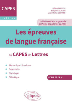 Les épreuves de langue française au CAPES de Lettres