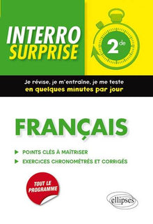 Interro surprise français seconde