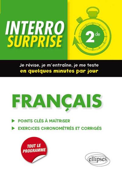 Interro surprise français seconde