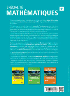 Spécialité Mathématiques - 1re