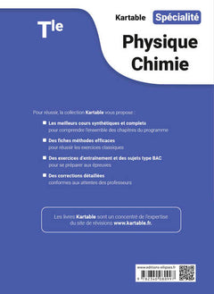 Spécialité Physique-chimie - Tle