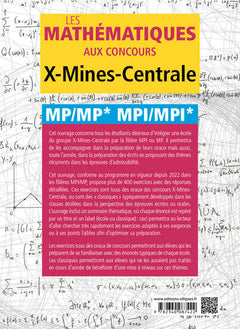 Les mathématiques aux concours X-Mines-Centrale MP/MP* MPI/MPI*