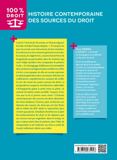 Histoire contemporaine des sources du Droit