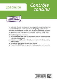 Spécialité biochimie-biologie 1re STL