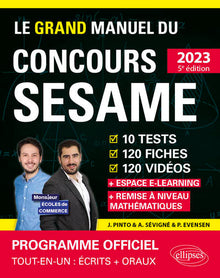 Le grand manuel du concours SESAME