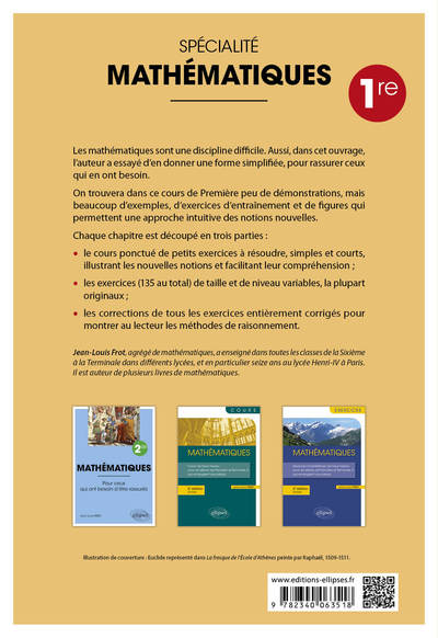 Spécialité mathématiques 1re