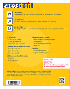 Droit pénal général - 26 Exercices d'application