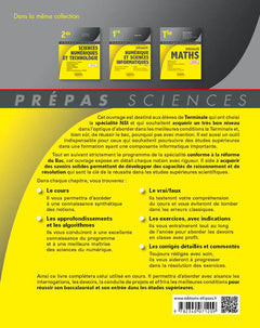 Spécialité numérique et sciences informatiques - Terminale