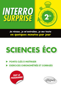 Interro Surprise Sciences Éco Seconde