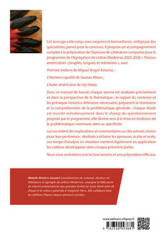 AGRÉGATION DE LETTRES 2025-2026 - LITTÉRATURE GÉNÉRALE ET COMPARÉE