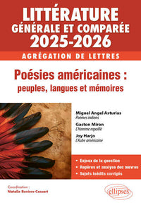 AGRÉGATION DE LETTRES 2025-2026 - LITTÉRATURE GÉNÉRALE ET COMPARÉE