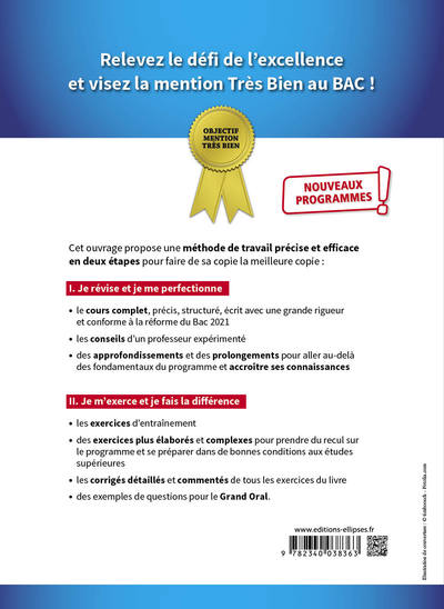 Spécialité physique-chimie - Terminale