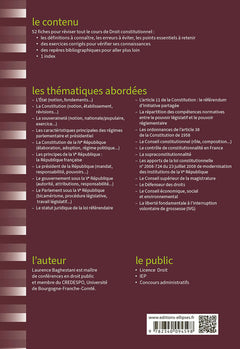 Fiches de Droit constitutionnel