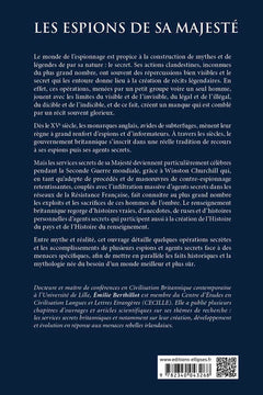 Les espions de sa majesté - Une histoire de l'espionnage britannique