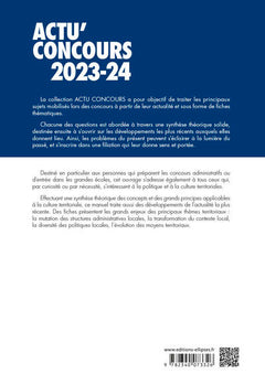 Culture territoriale 2023-2024 - Cours et QCM