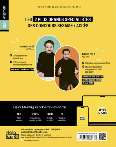 Le grand manuel du concours ACCES