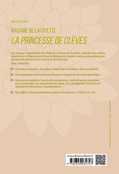 L'oeuvre et son parcours : Madame de La Fayette, La Princesse de Clèves, parcours "Individu, morale et société"